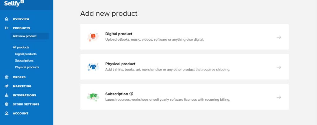 sellfy-add-new-products